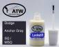 Preview: Dodge, Anchor Gray, SQ / MSQ: 20ml Lackstift, von ATW Autoteile West.